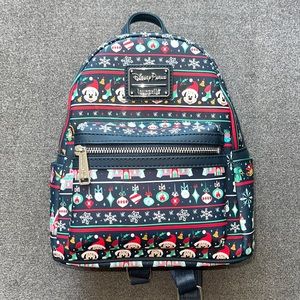 Disney Holiday Loungefly Backpack